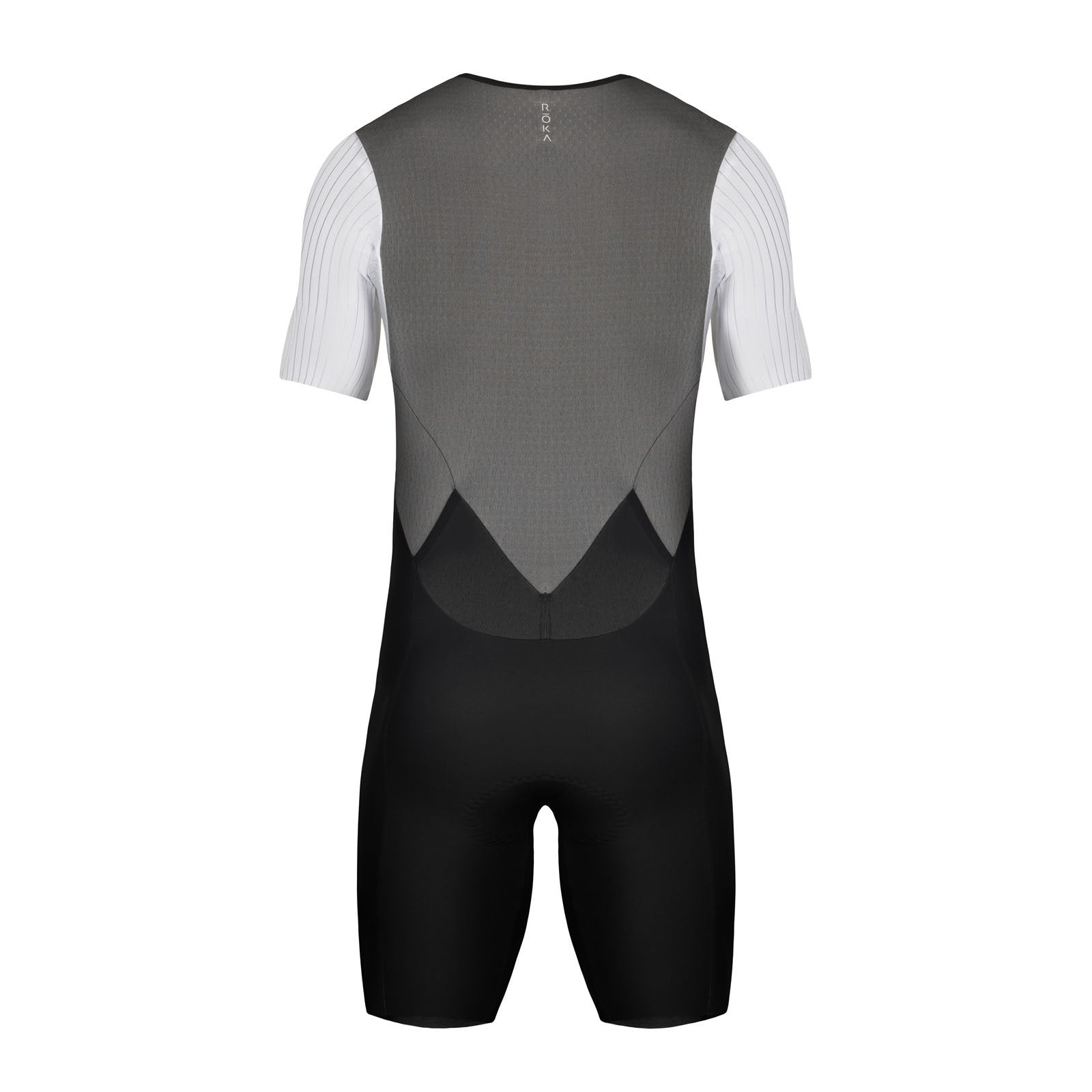 Men s Gen II Elite Aero Short Sleeve Tri Suit White Black mosquitotrapx54646884
